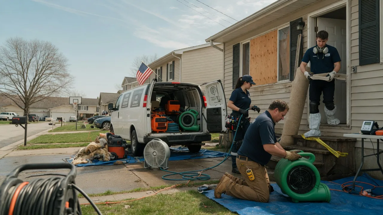 Water Damage Restoration in Cable, OH near me